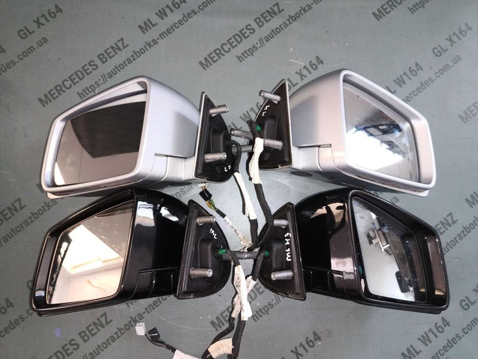 Бічне дзеркало Mercedes ML W164 GL X164 рест Шрот Разборка