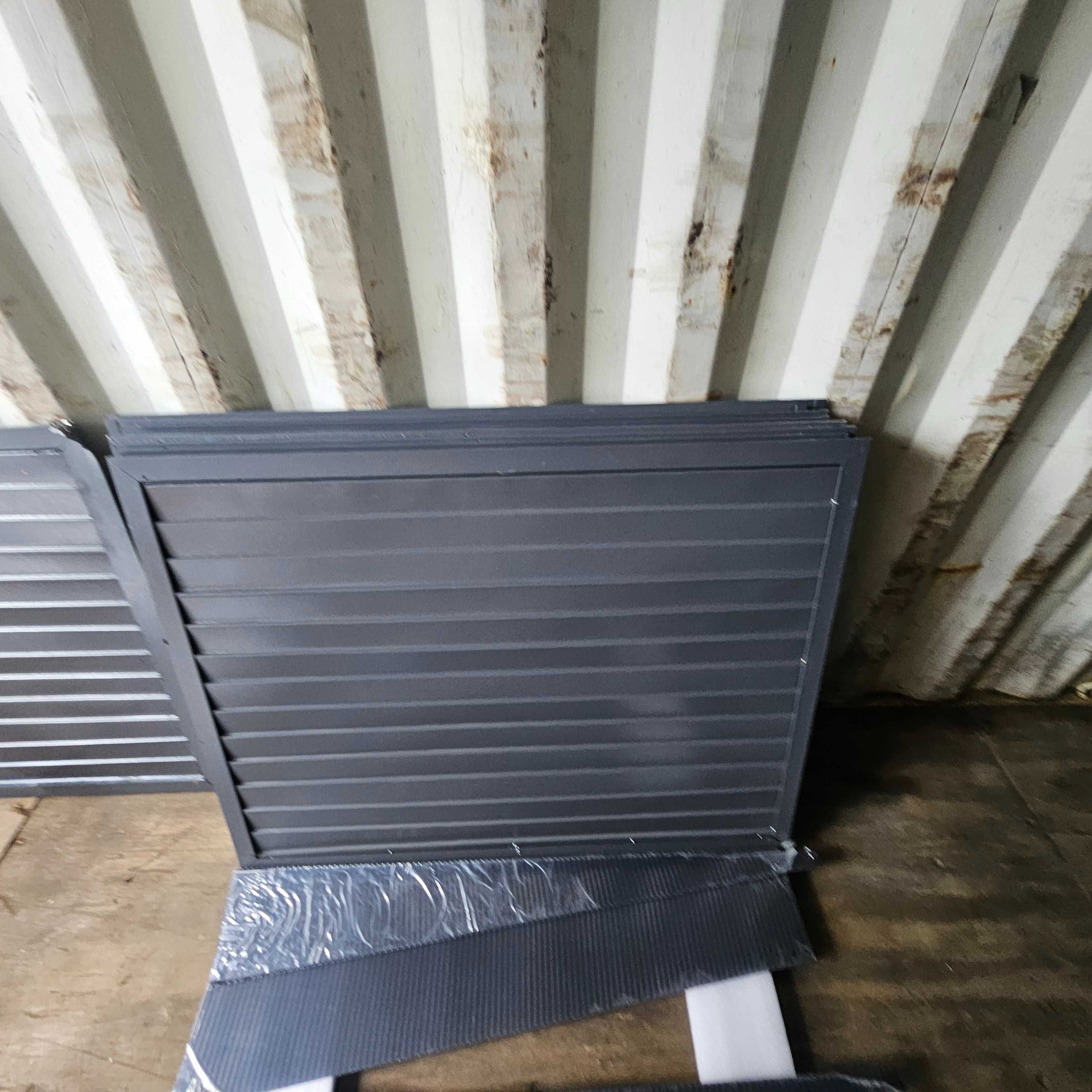 Panele na dach ,na altankę , wiatę 9 szt. paneli aluminium malowane