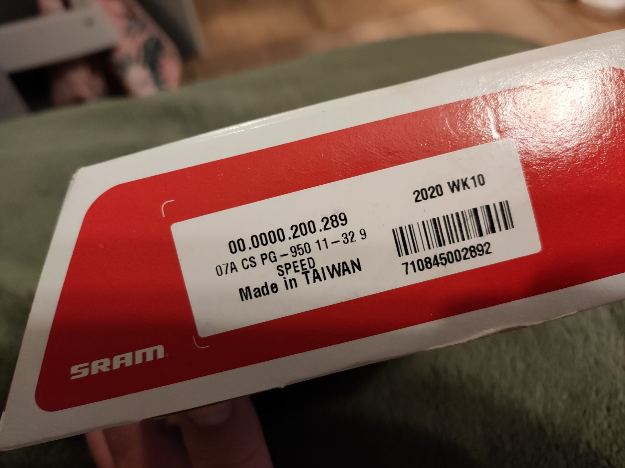 Nowa kaseta Sram PG950 9 speed 11-32