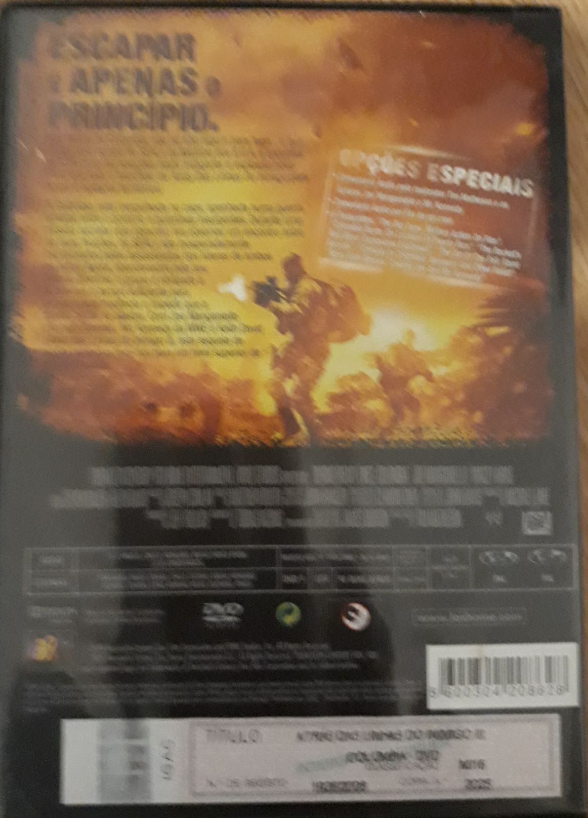 DVD Atrás das Linhas do Inimigo 3 Colombia