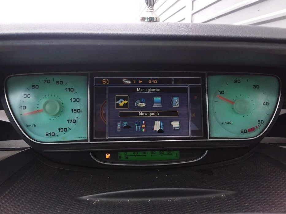 PEUGEOT 807 CITROEN C8 2.2 HDI LICZNIK EKRAN NAWIGACJI 503550080220