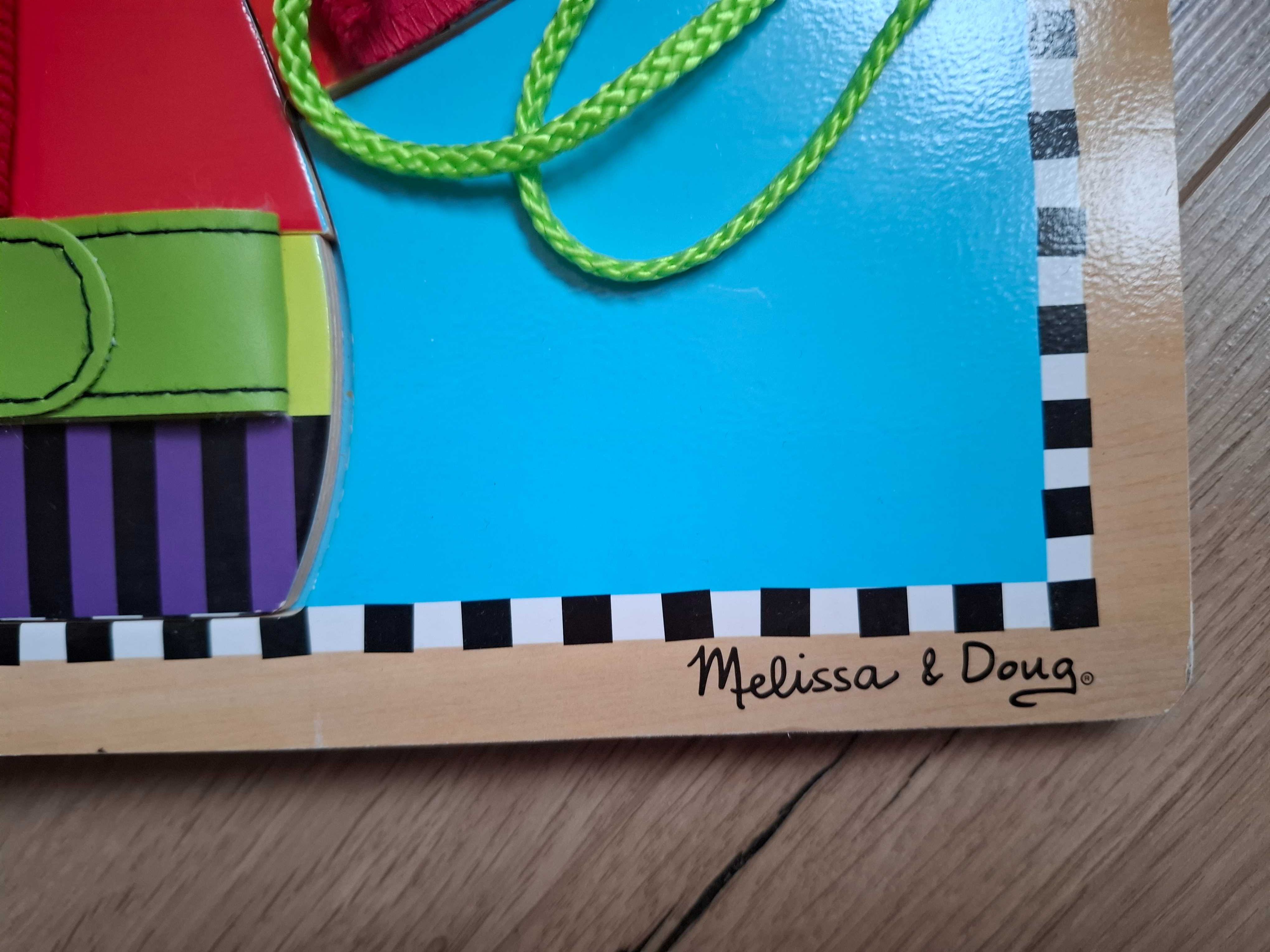 Tablica manipulacyjna Melissa &Doug Janod zabawka Montesori 2+