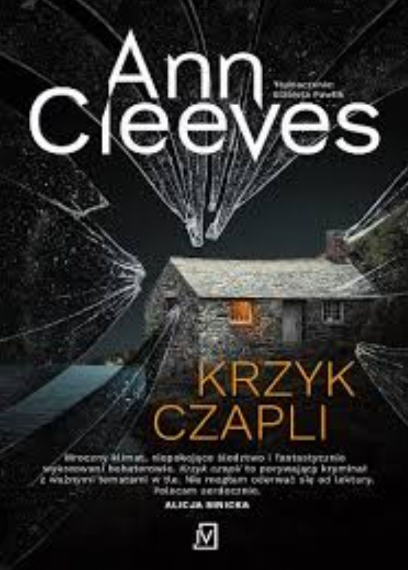 Krzyk czapli Ann Cleves ksiazka