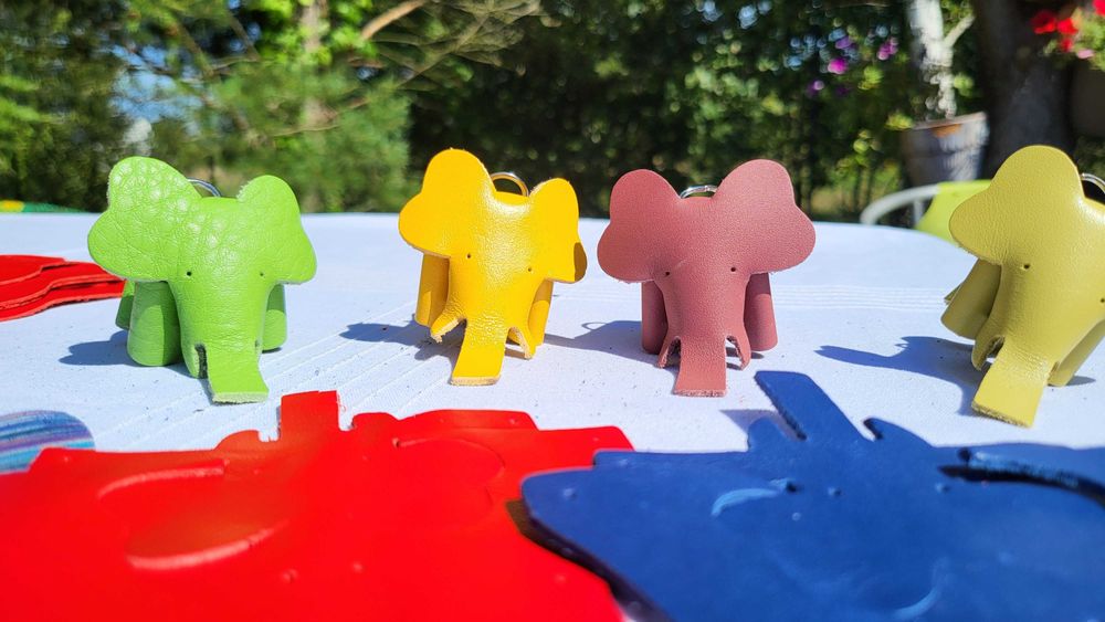 maskotka, przywieszaka , SŁONIK