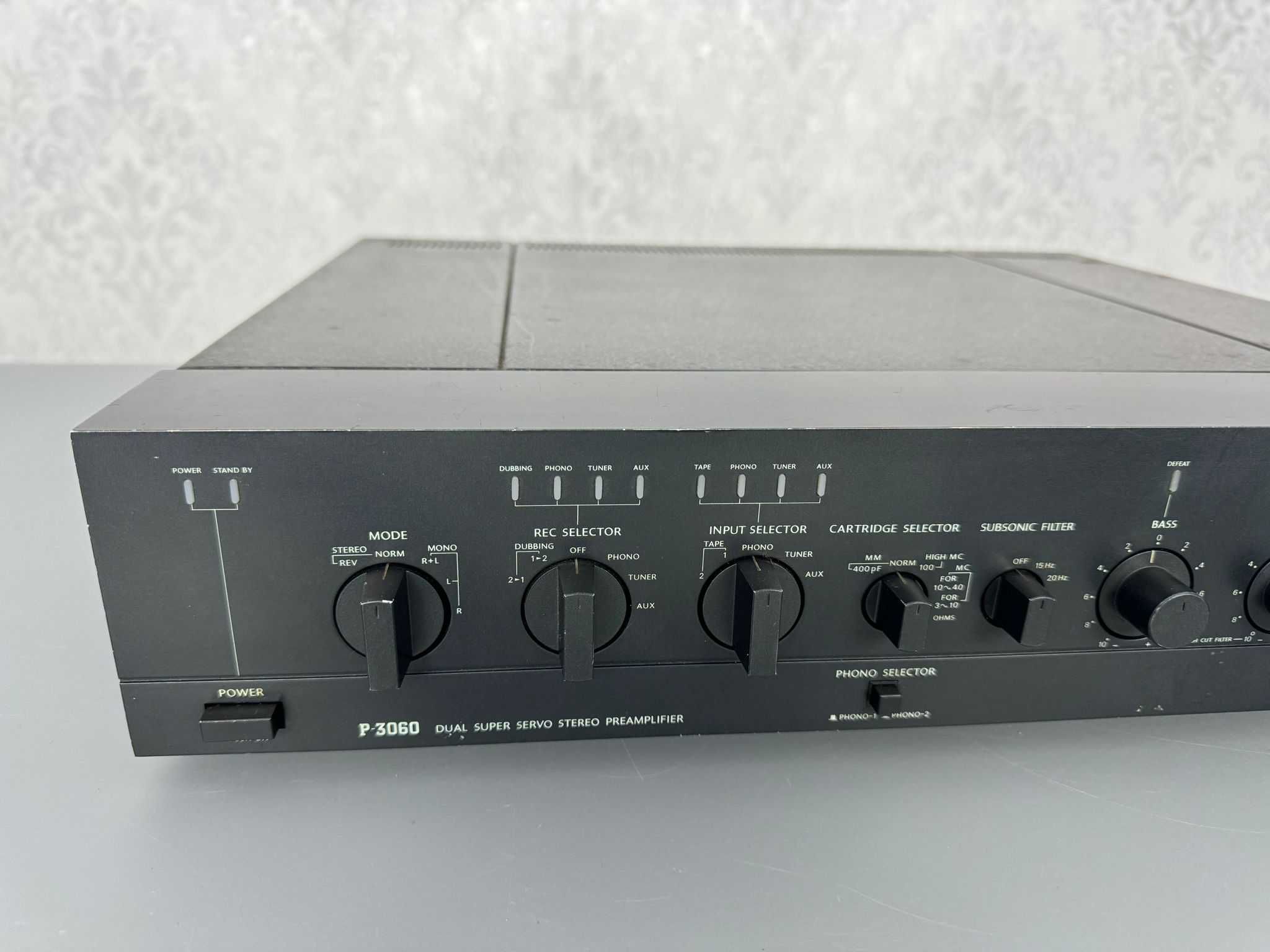TOP Przedwzmacniacz Onkyo P-3060 Dual Super Servo Stereo