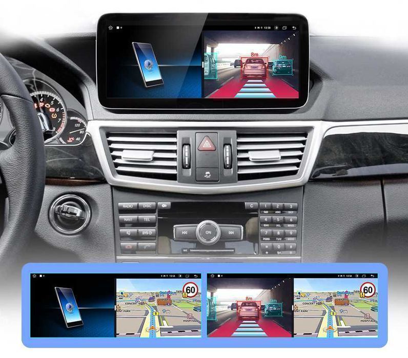 Radio nawigacja Mercedes E W212 E200 E230 E260 E300 Android CarPlay