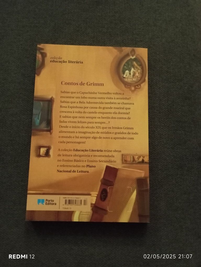 Livro Contos de Grimm