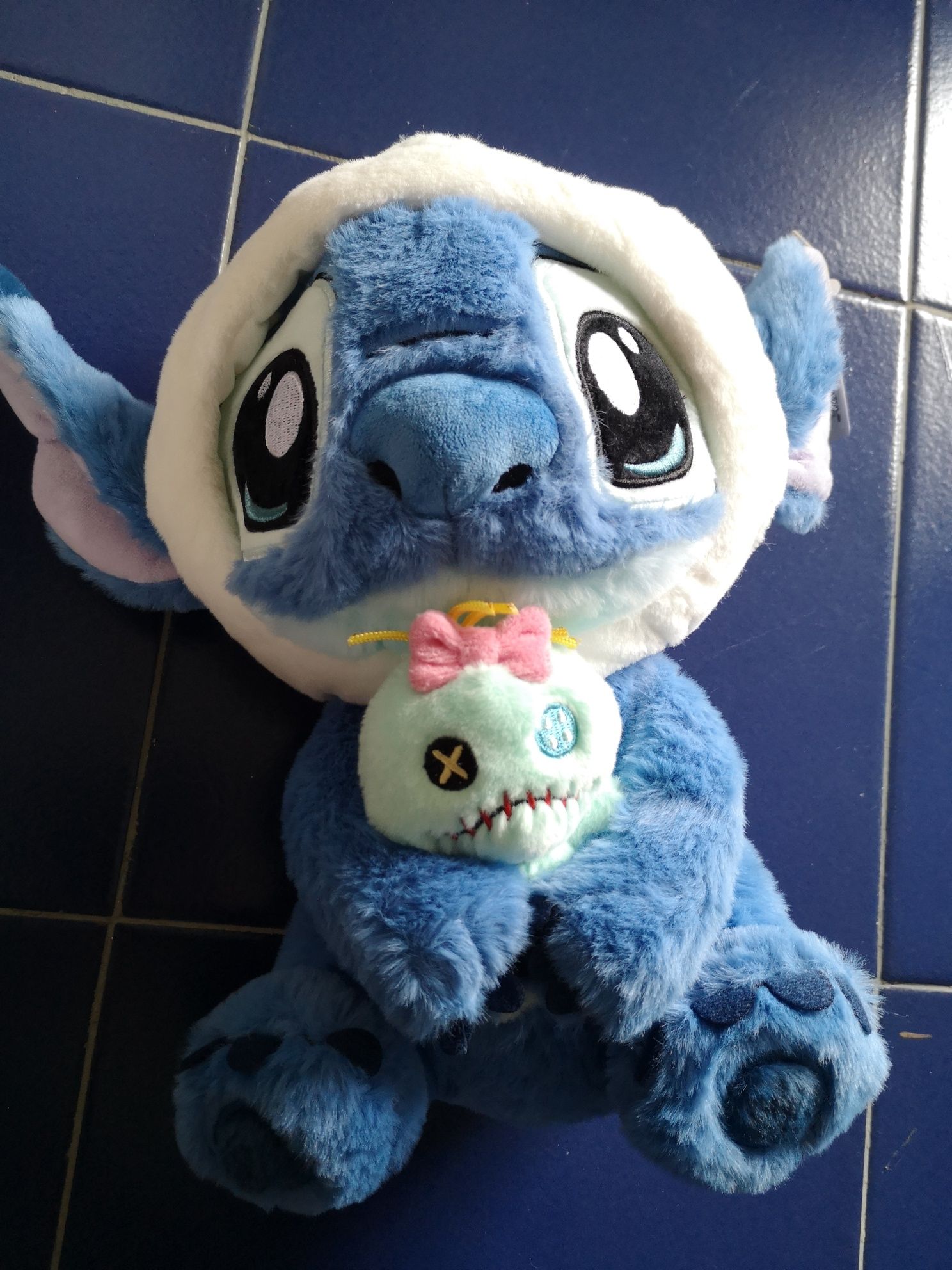 Mochila peluche do stitch da Disney