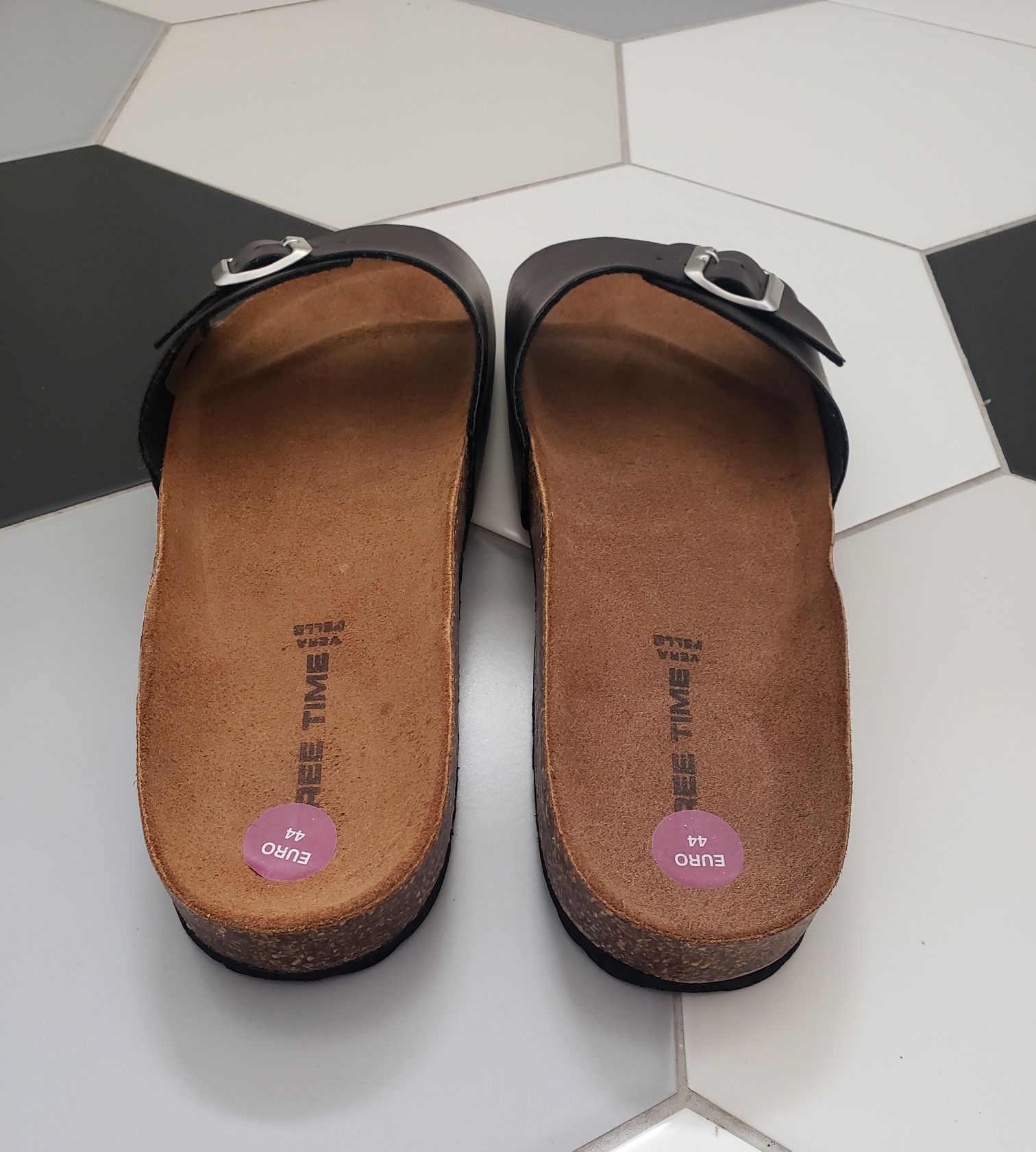 Męskie klapki Free Time 44 nowe jak Birkenstock