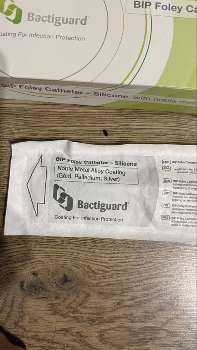 CEWNIK FOLEY z jonami srebra CH20 męski Bactiguard