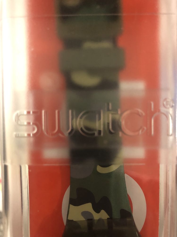Zegarek swatch camo