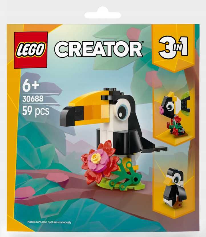 LEGO CREATOR 30688 Tropikalny tukan