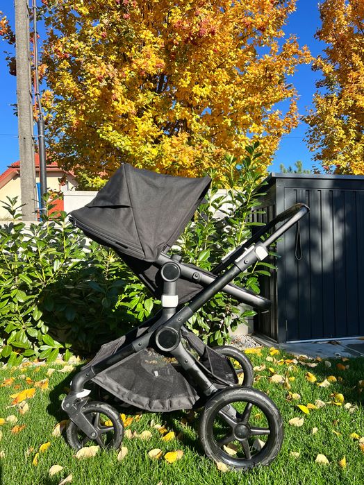 Wozek bugaboo fox 3 gondola spacerówka all black