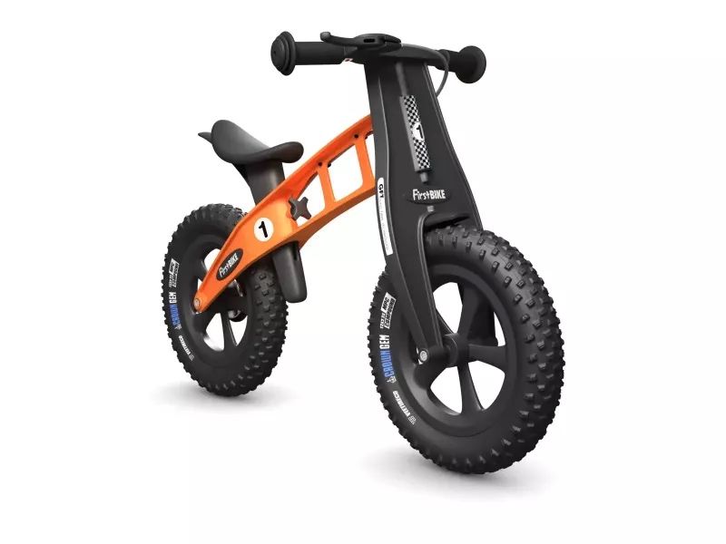FirstBIKE FAT ORANGE + ski set