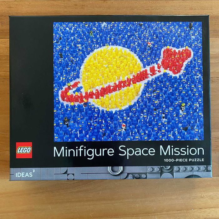 LEGO IDEAS Minifigure Space Mission Puzzle — SELADO