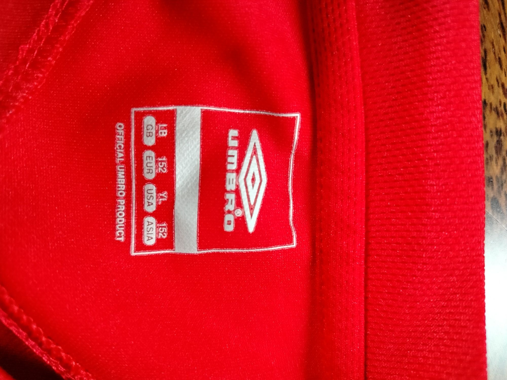 Strój piłkarski roz 152 Umbro