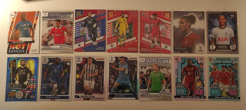 Cards/cartas de futebol