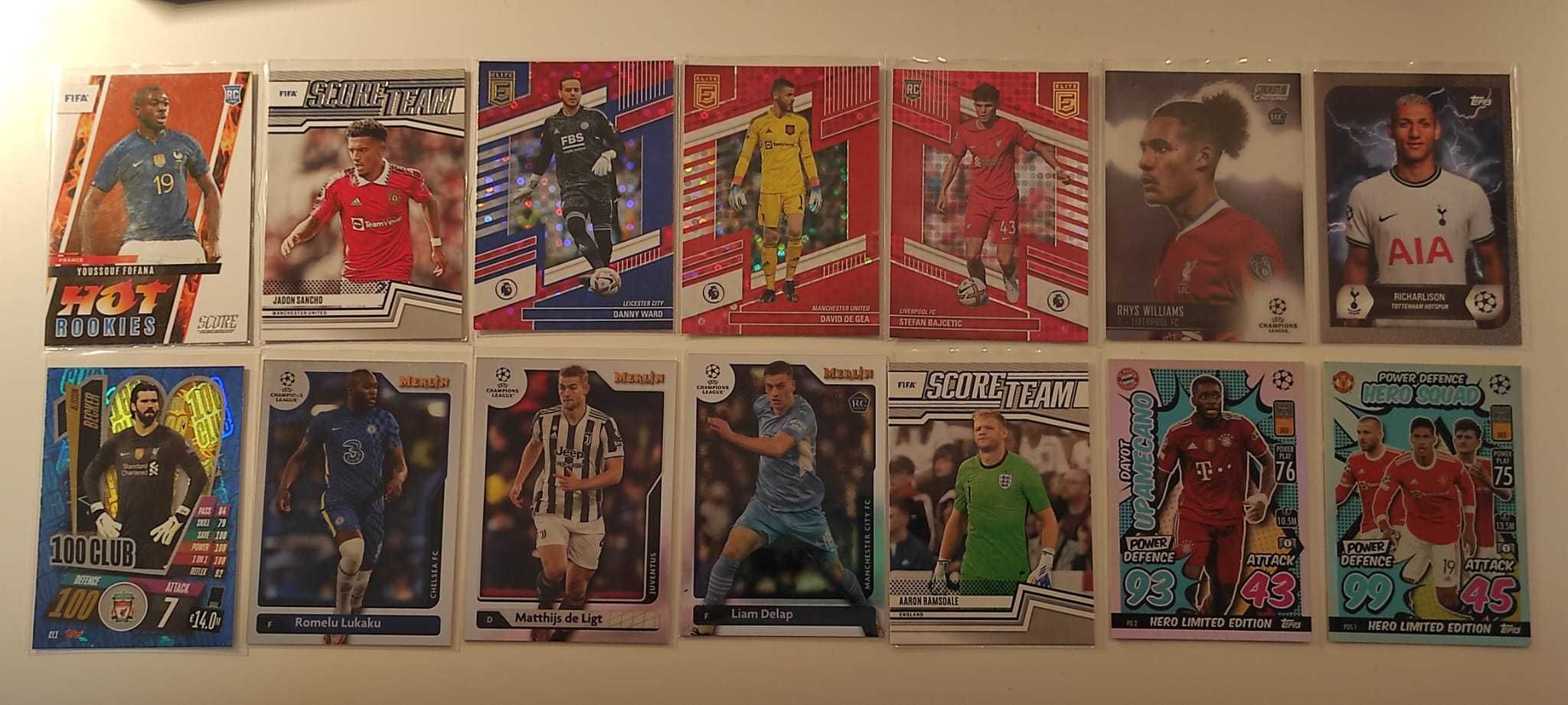 Cards/cartas de futebol