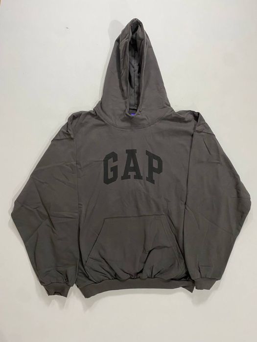 худи Gap x Balenciaga x Yeezy grey hoodie
