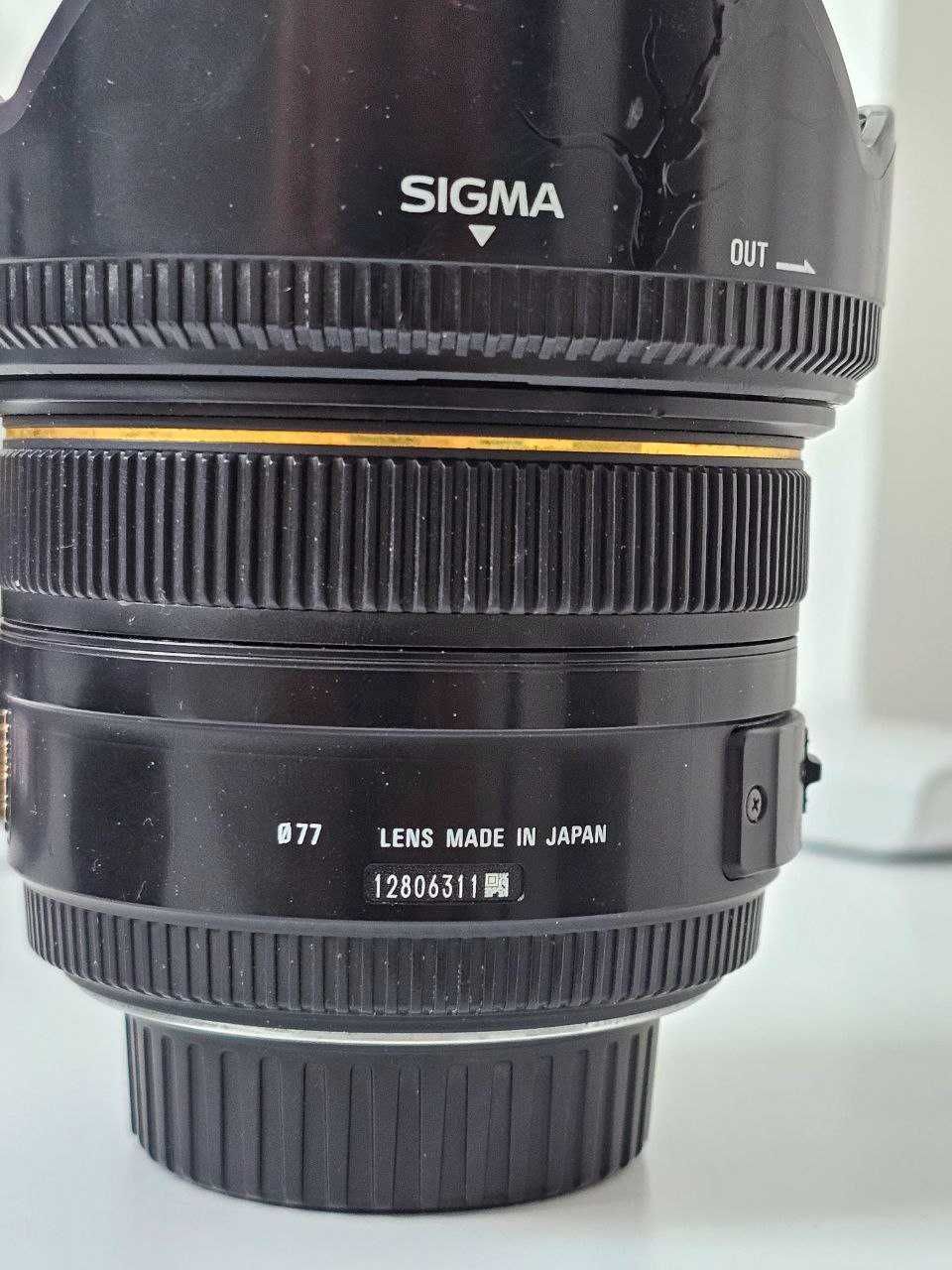 об'єктив Sigma AF 50mm f/1.4 EX DG HSM для Nikon - автофокус