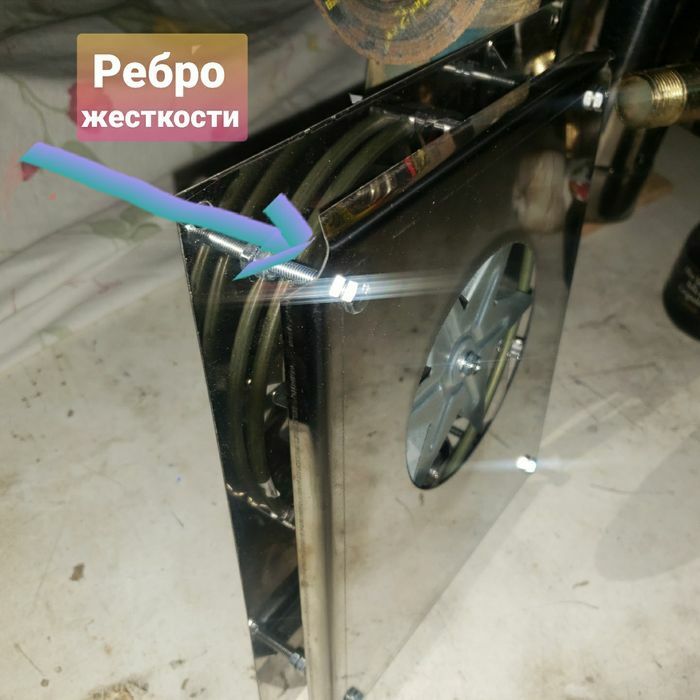 Блок конвекции в коптильню