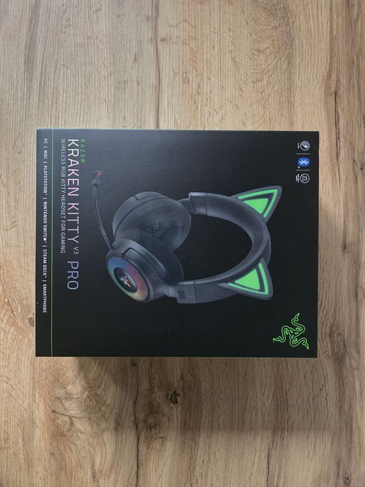 Słuchawki Razer Kraken Kitty V3 Pro PC Android Nintendo Switch Xbox