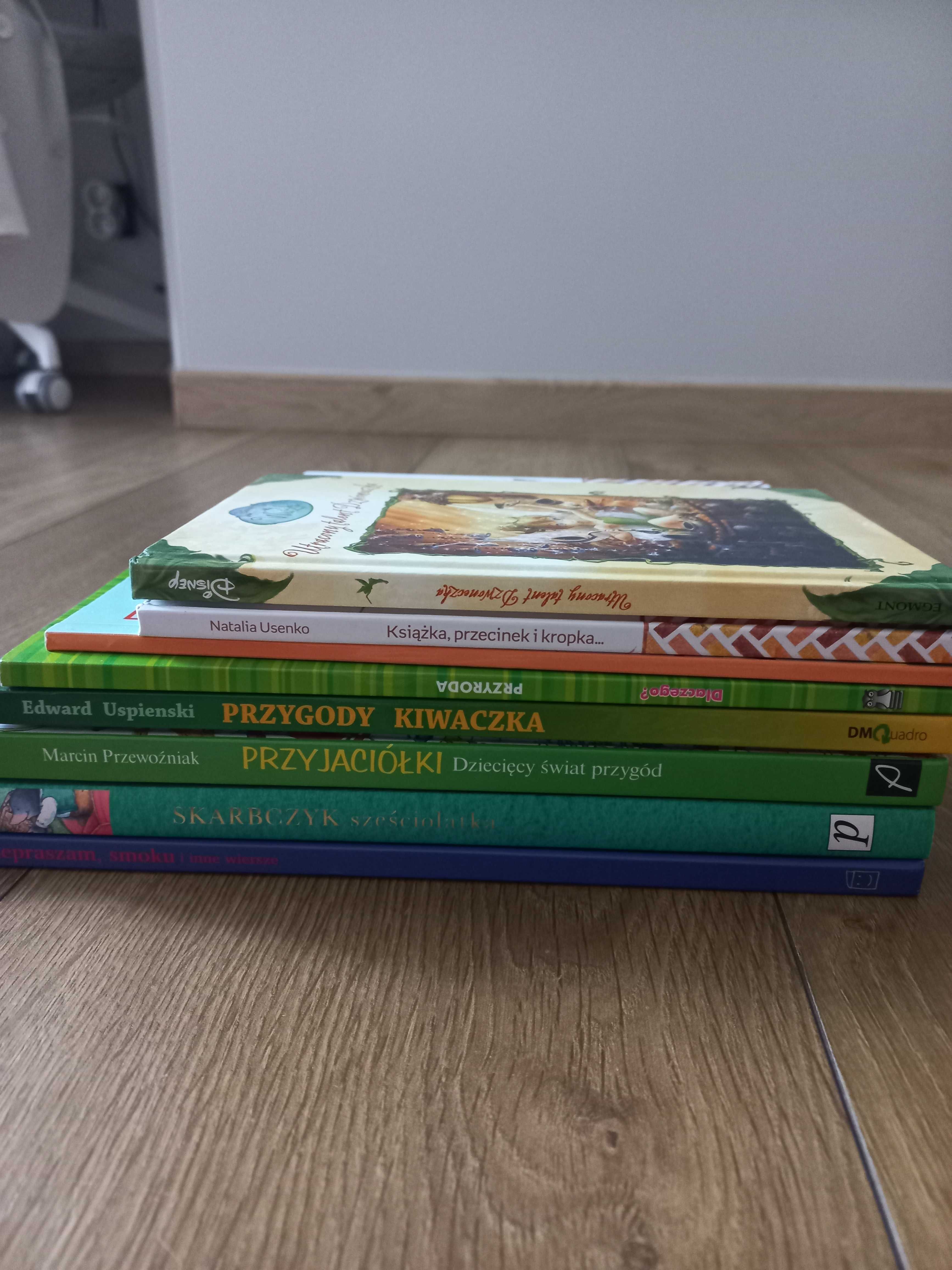 Książeczki dla dzieci Dzwoneczek, Pocahontas, wierszyki, bajki itp.