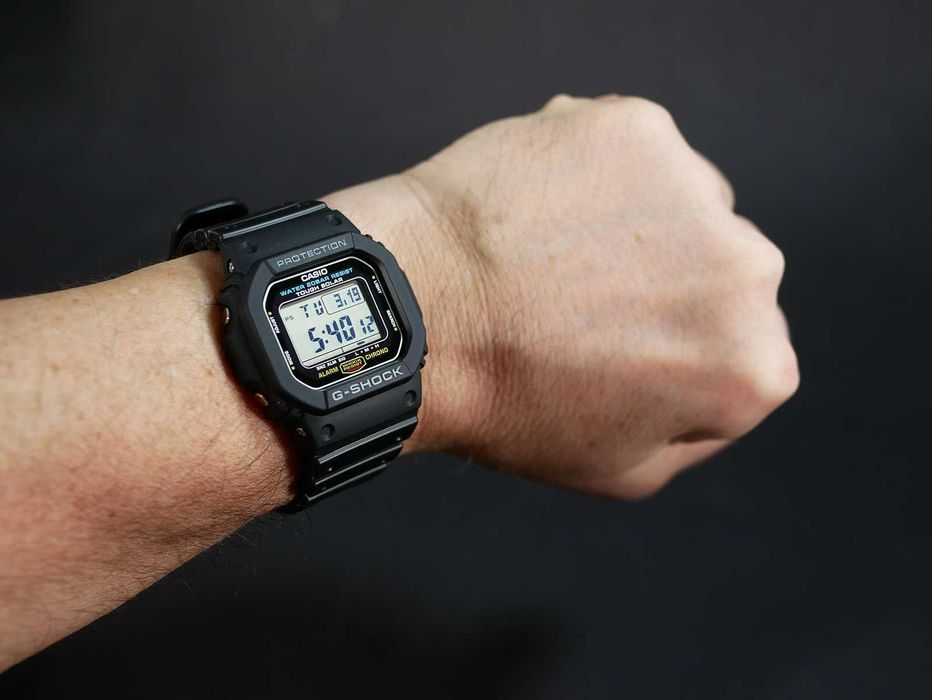 Casio Solar G-5600UE-1DR (GW-M5610U) с новым модулем