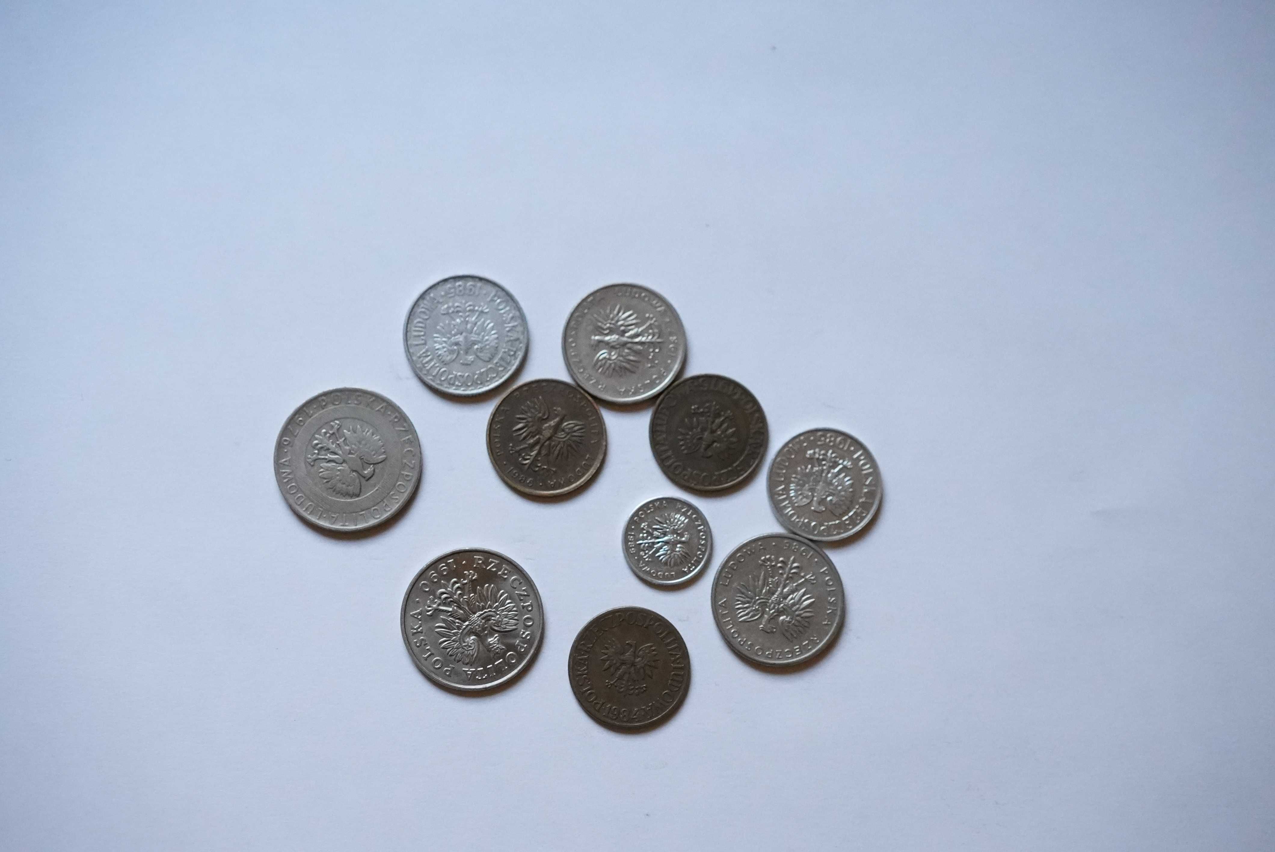 Stare monety Polskie zestaw
