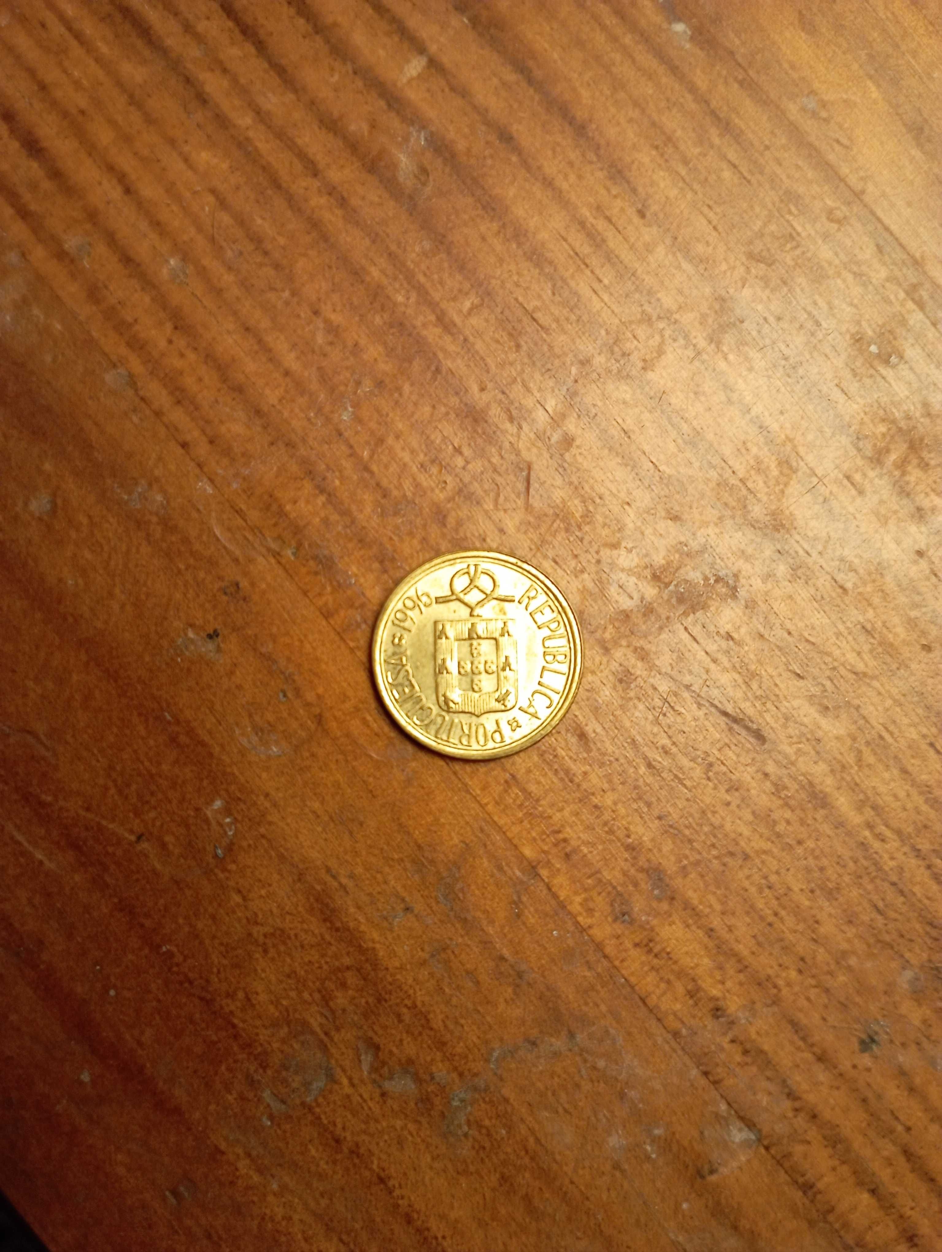 Moedas 1 Escudo português anos 1994 a 2000