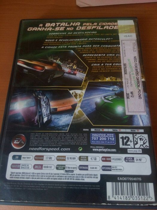 Need for speed carbon
