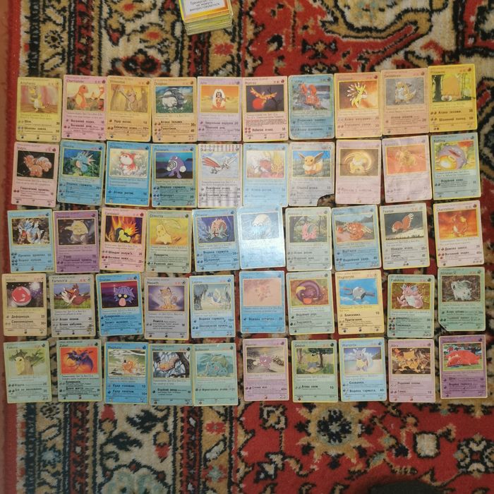 Картки покемон, карточки покемон, pokemon cards на украинском языке