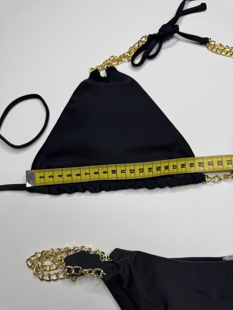 Bikini z lancuszkami zlotymi L