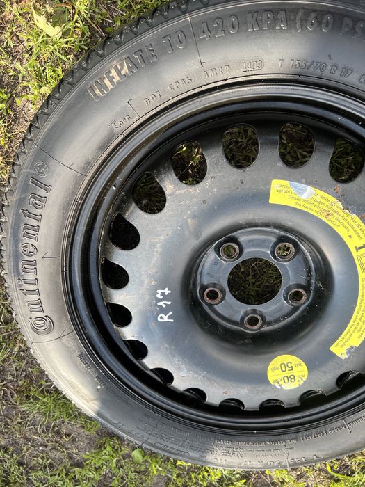 Докатка запаска 5х112 R17 R18 Mercedes Мерседес Audi ауді