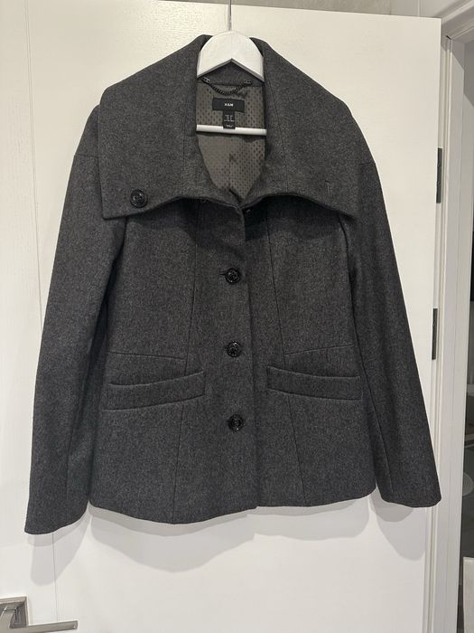 Жіноче вовняне пальто H&M розмір S-M