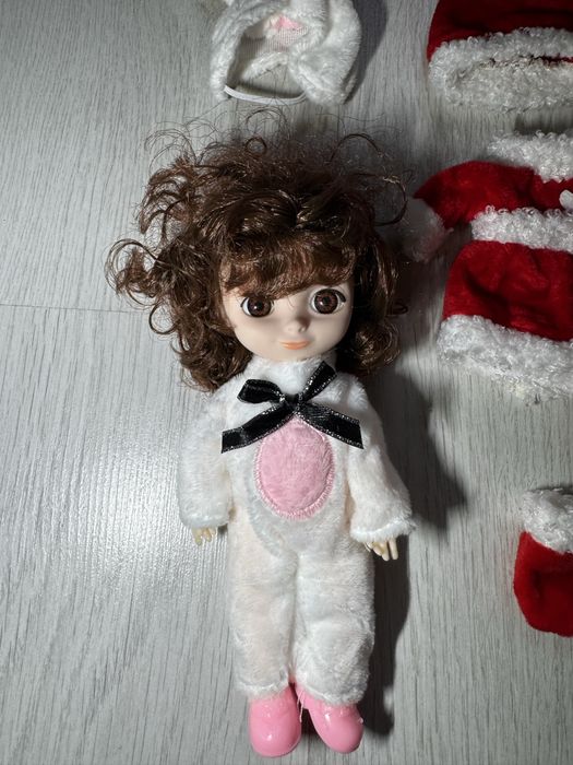 Кукла с одеждой новогодняя