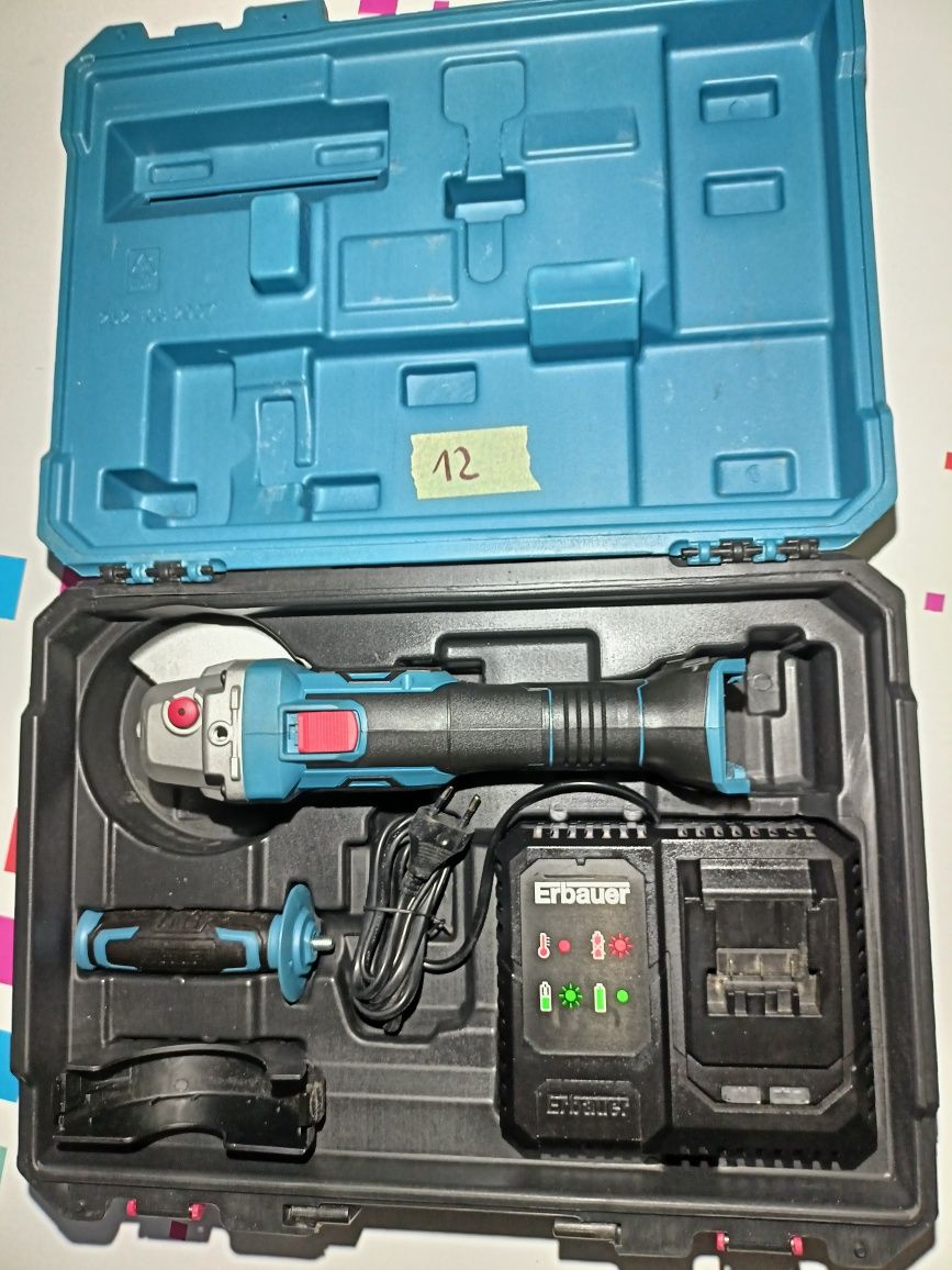 Szlifierka kątowa 18 v ERBAUER  FLEX