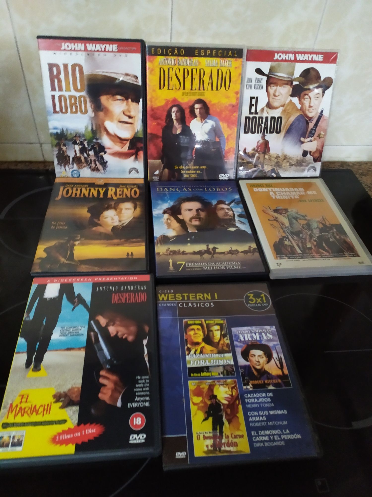 Filmes coleção Bonanza e filmes de Western