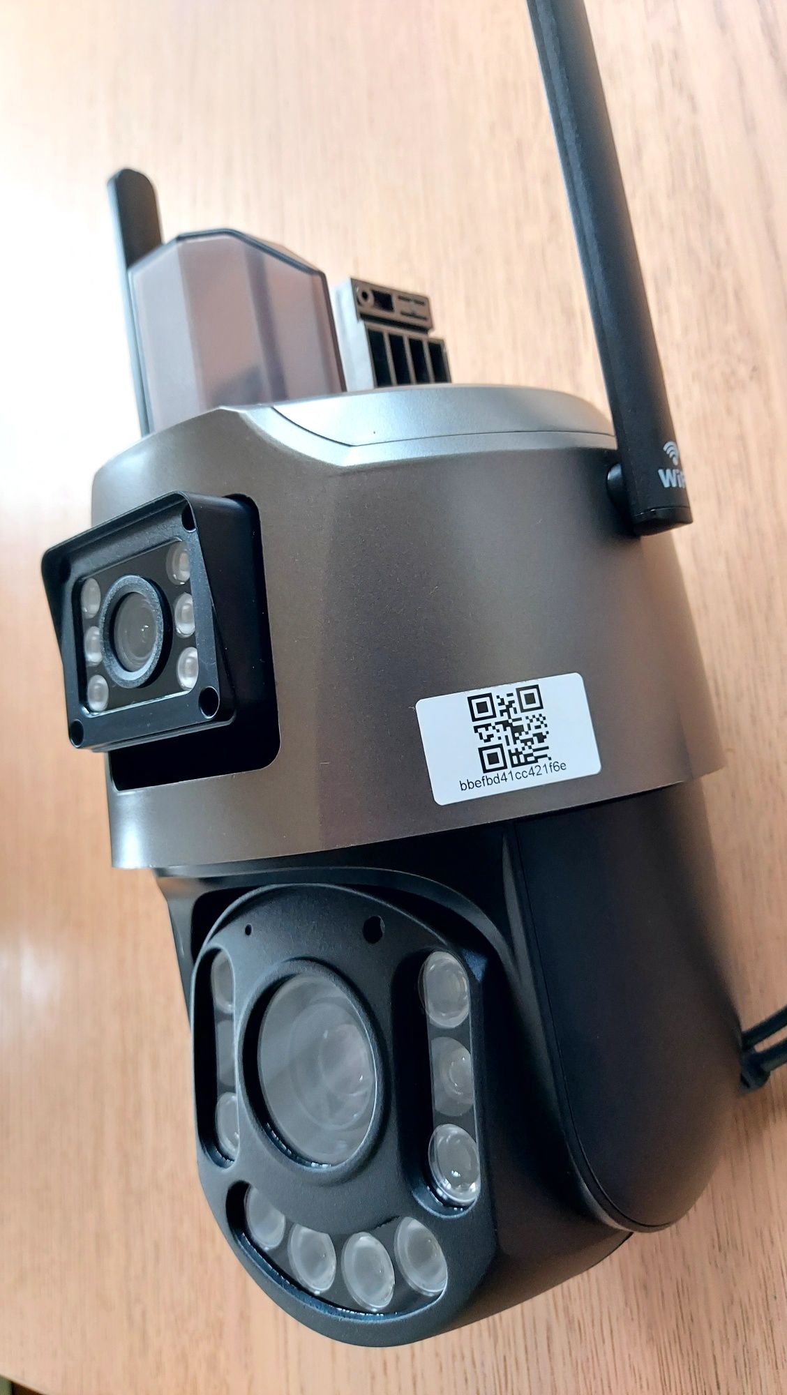 Kamera Zew WiFi 8MP 20xzoom optyczny 2xObiektyw + Karta Pamięci SD64G