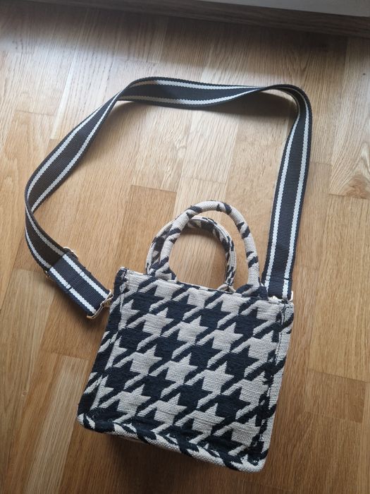 Torebka pepitka h&m juka