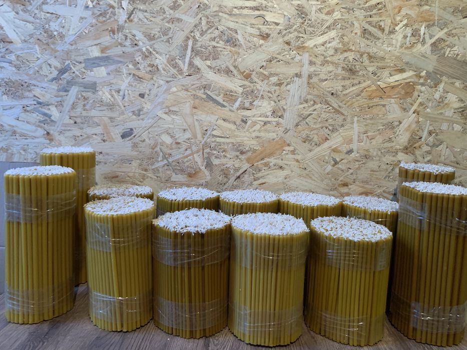 Свічки воскові з прополісом