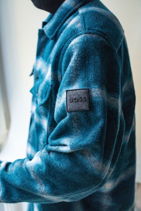 HUGO BOSS тепла сорочка осінь/зима M оригінал