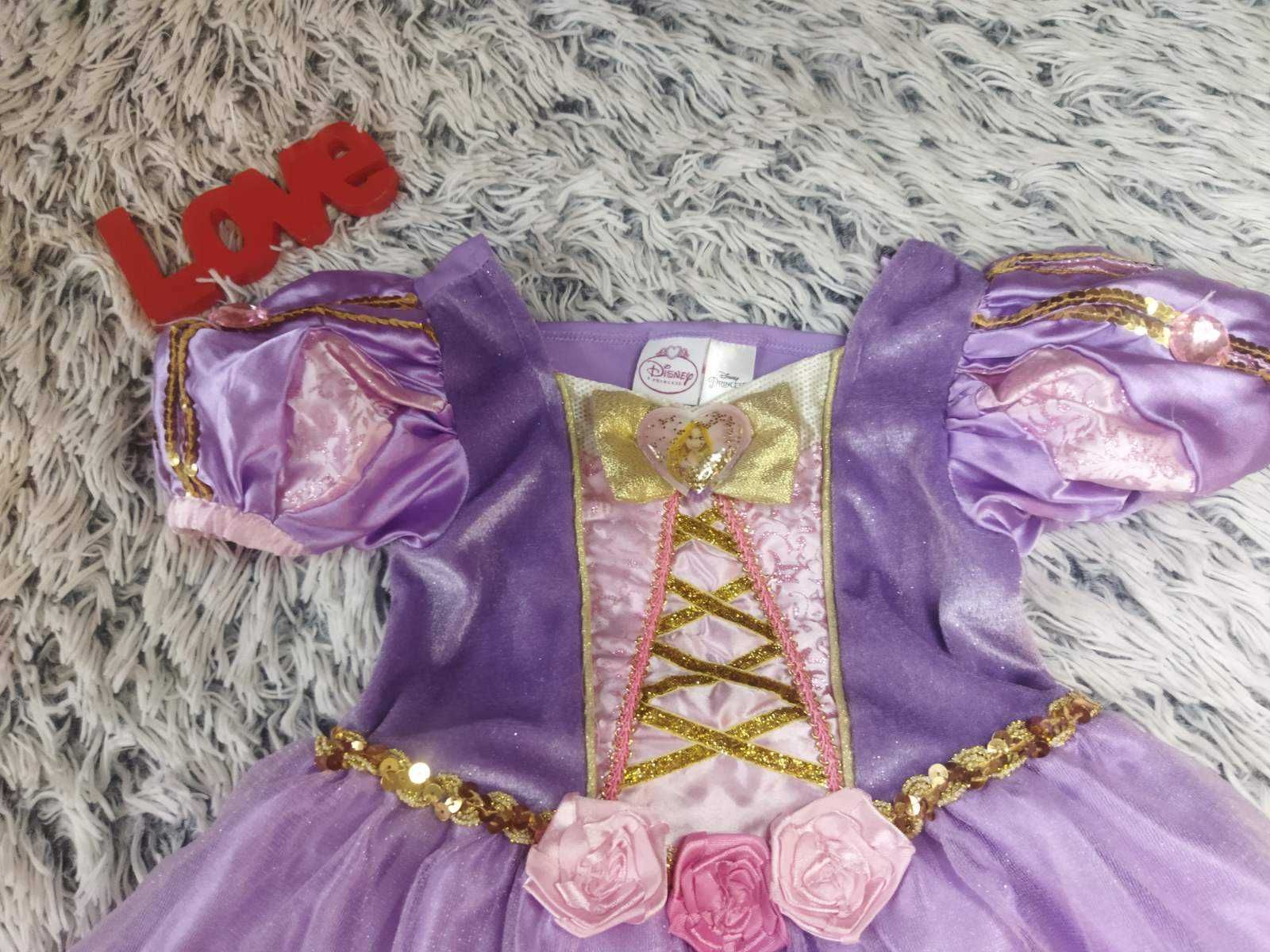 Детский карнавальный костюм Рапунцель,Дисней,платье,Rapunzel