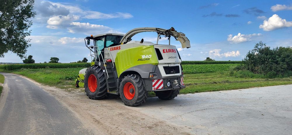 Sieczkarnia Claas Jaguar 940, Seria497, Rok 2015, nie 950, kemper, 870