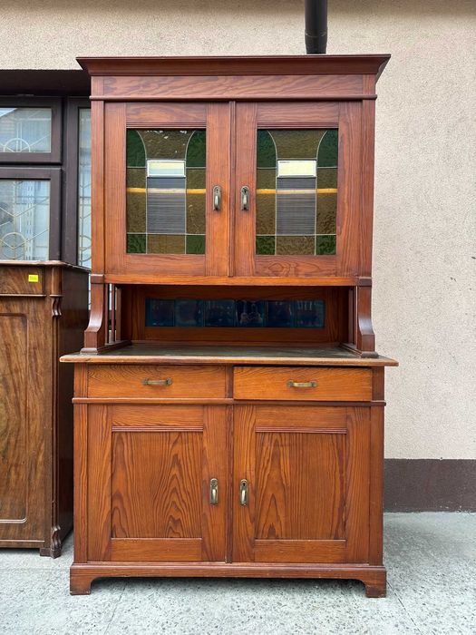 Stylowy kredens z Holandii Witryna + komoda DOWÓZ DO DOMU