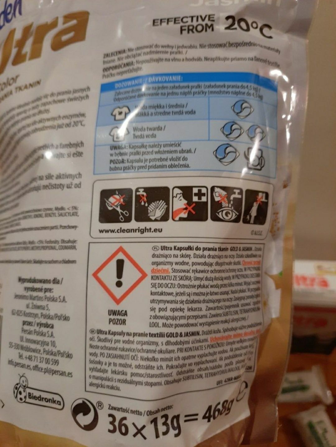 Zestaw kapsułek do prania 64szt+2szt mydełek Plendi
