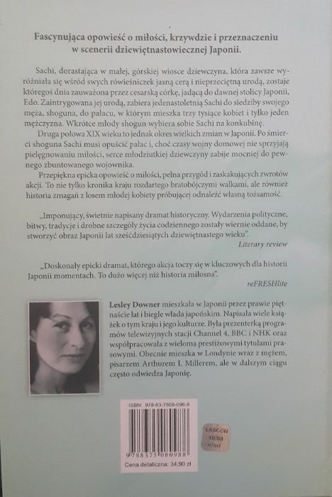 Ostatnia konkubina Lesley Downer