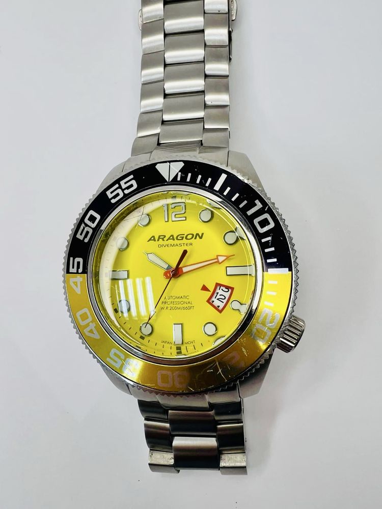 Zegarek Aragon Diver Master autmomat od seiko duza linia