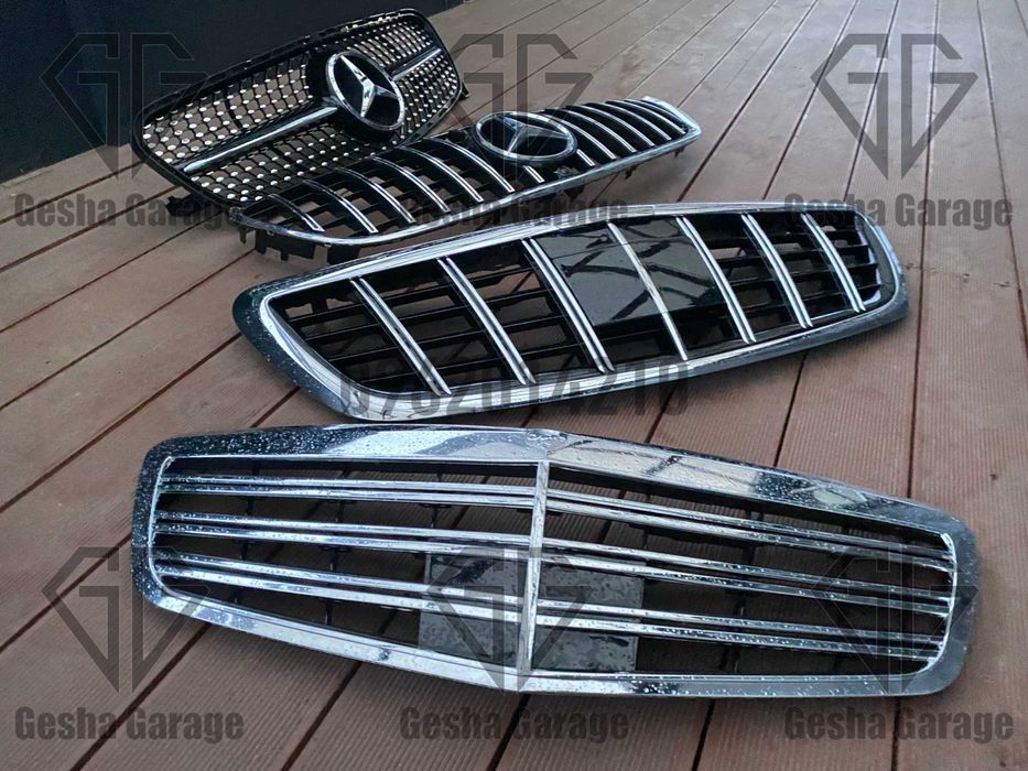 Нові решітки решітка радіатора мерседес w204w205c207wx156w166w906w907