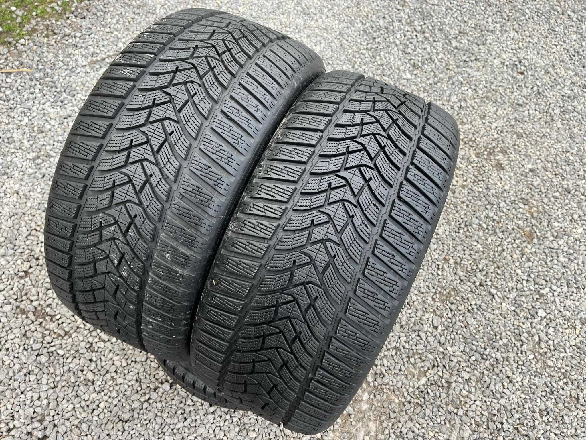 Opony 245/35R19 Dunlop Winter Sport 5 Zima 2sztuki 7,45mm bieżnika